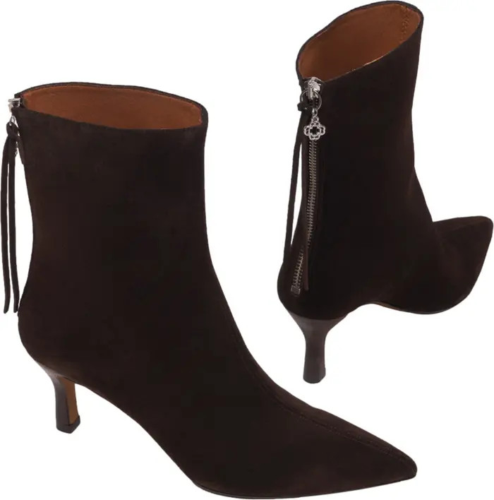Zipped suede ankle boots | Nordstrom