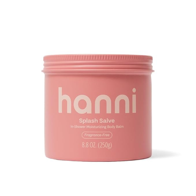 HANNI Splash Salve Body Mask, In-Shower Moisturizer with Coconut, Jojoba, Shea Butter & Glycerin,... | Amazon (US)