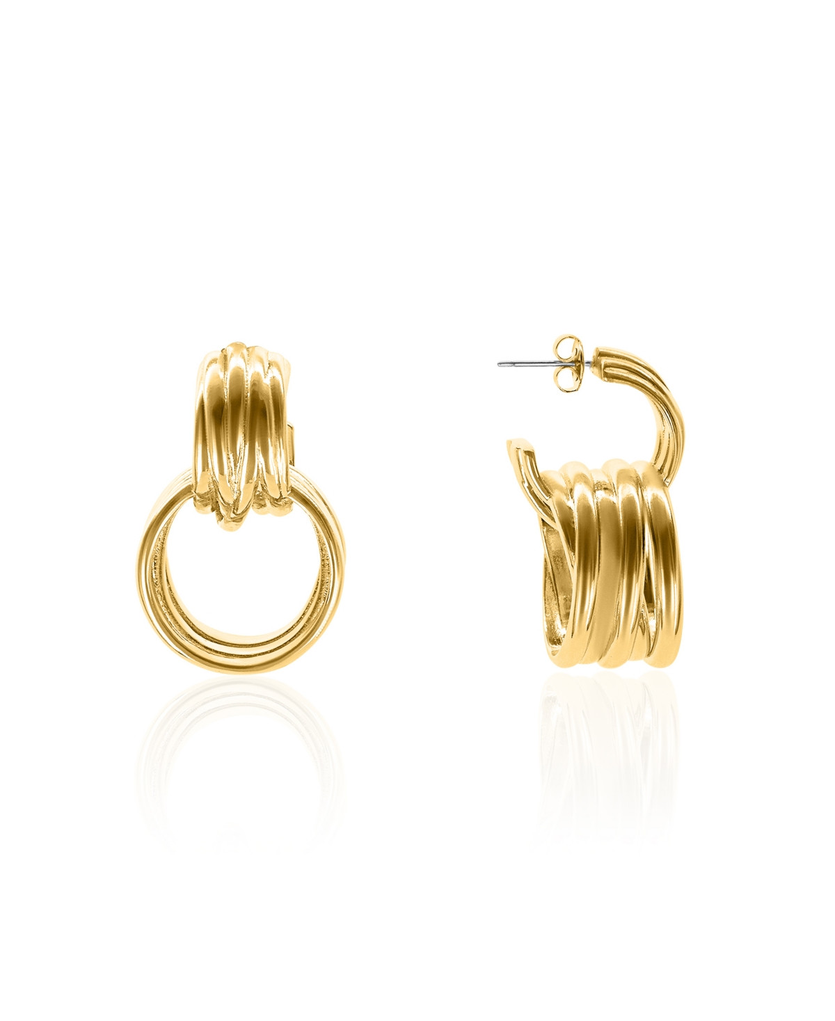 Oma The Label Idia Earrings - Gold Tone | Macy's