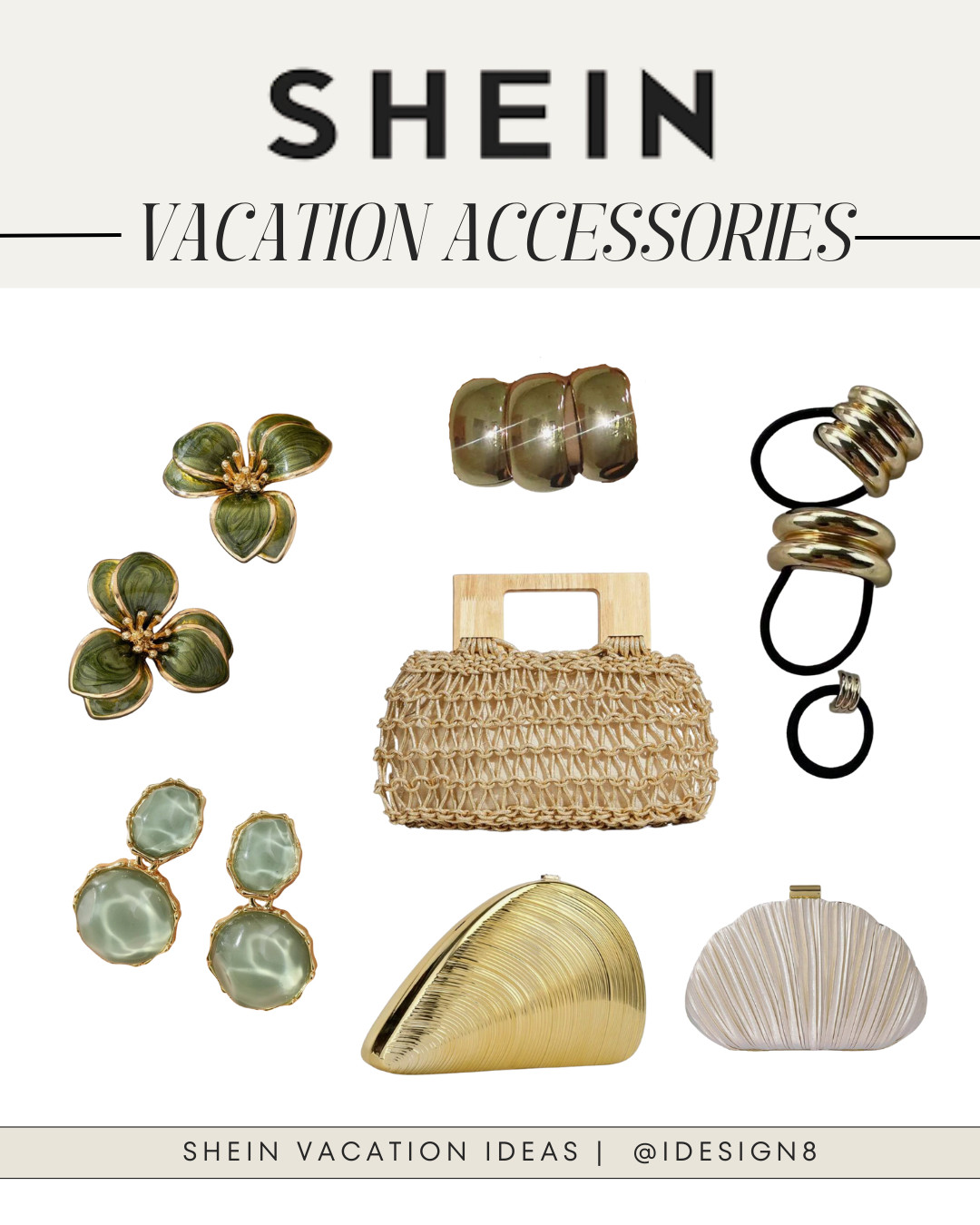 Shein Vacay Accessories 

 #LTKSeasonal #LTKFindsUnder50 #LTKItBag