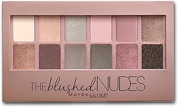 Maybelline The Blushed Nudes Eyeshadow Palette Makeup, 12 Pigmented Matte & Shimmer Shades, Blend... | Amazon (US)