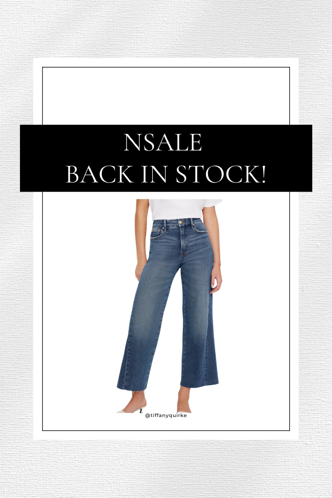 Nsale Good American wide leg jeans
A few sizes have been restocked! 

#Nsale, Nsale 2024 Nordstrom sale

#LTKSeasonal #LTKSaleAlert #LTKxNSale