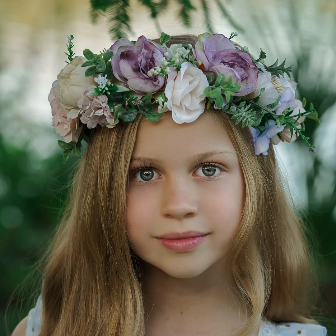 Add a whimsical, storybook touch with this handcrafted flower crown, designed with a stunning mix of soft, delicate blooms. The adjustable ribbon tie ensures a comfortable, one-size-fits-all fit, making it perfect for everything from weddings to photo shoots and special celebrations. It’s the sweetest finishing touch to any outfit and pairs beautifully with your favorite dresses. 🌸✨ #LTKStyle #FlowerCrown #BohoVibes #GirlsStyle #SpecialOccasion #PhotoShootReady #LTKFinds #SpringLooks

#LTKWedding #LTKKids #LTKSeasonal