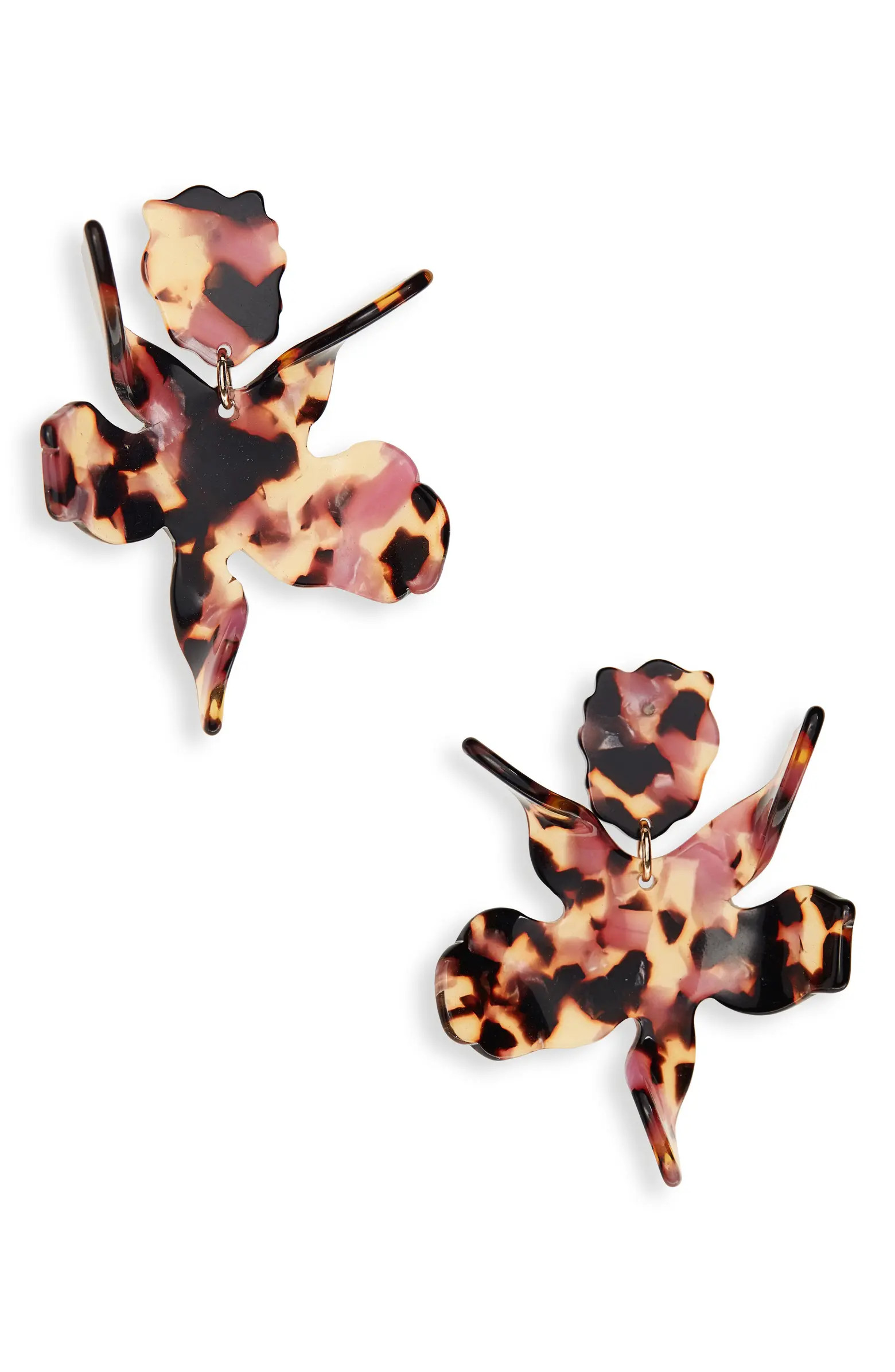 Small Paper Lily Drop Earrings | Nordstrom