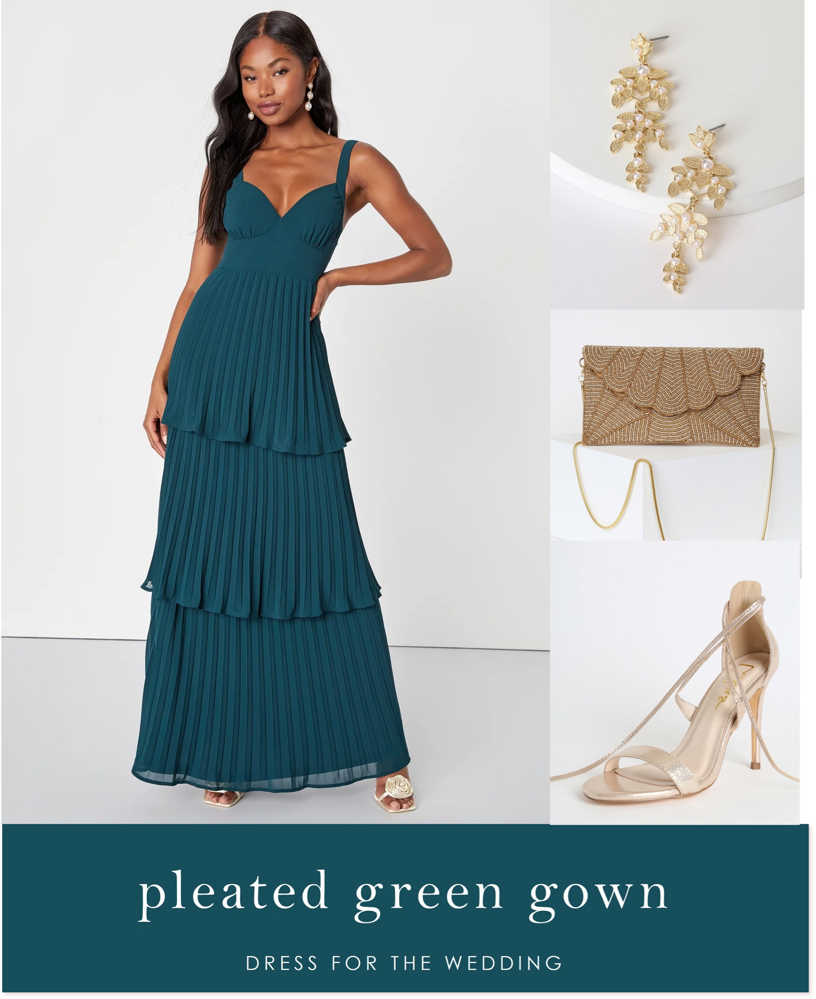 Spring dresses
Tiered maxi dress
Wedding guest dress 
Spring wedding 
Spring formal maxi dress 
Teal dress 
Gold statement earrings 
Gold clutch 
Gold shoes
Affordable wedding guest outfit new Lulus dresses 
Green dress
Green maxi dress 
Dark green dress 
Pleated dress 

Follow my shop @dressforthewed on the @shop.LTK app to shop this post and get my exclusive app-only content!

#LTKSeasonal #LTKwedding #LTKparties

https://liketk.it/4w4oy
