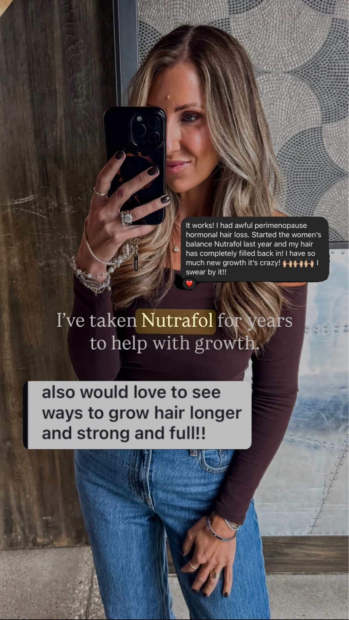 I have taken @Nutrafol for years and absolutely love it!  Shop at nutrafol.com and enter code LTK15 at checkout - it stacks on top of the welcome offer for extra savings: Monthly: $24 total savings 3-month: $55 total savings 6-month: $121 total savings!

#LTKSaleAlert #LTKselfcare