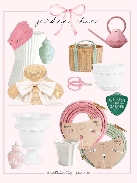 garden chic 🌸 a collection of some of my favorite gardening tools + accessories! 

{amazon finds pink gardening pink garden hose pink garden gloves pink watering can garden scalloped planters ruffled cachepot white scalloped decor home decor outdoor decor spring decor gardening season springtime home pink home decor amazon finds sun hat glam gardening gratefullyjenna} 💗

#LTKSeasonal #LTKhome