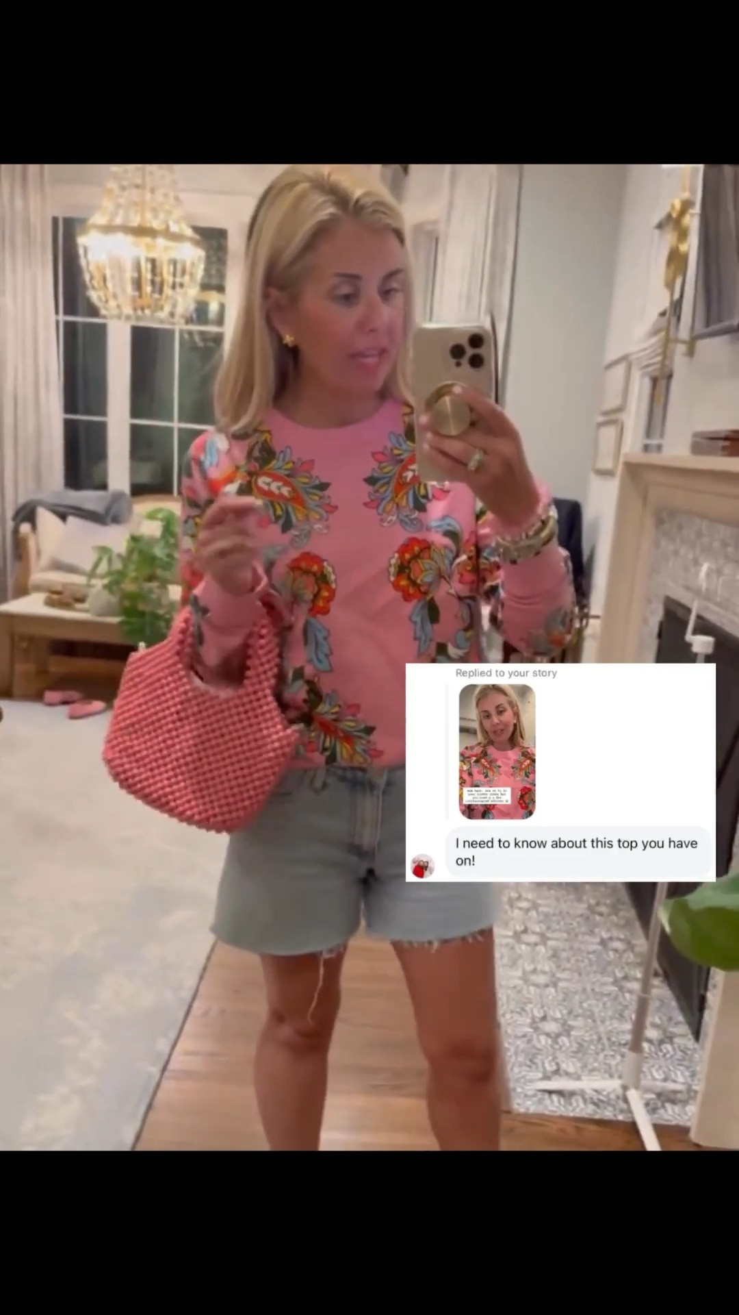 Is there anything better than a pair of denim shorts & a fun sweatshirt? This top from Boden is a fan fav! I’m wearing xs. 
*Use Boden code XCRM for 15% off new styles
*Use Loopy code mixandmatchmadness 

#LTKOver40 #LTKdayinmylife #LTKmomlife