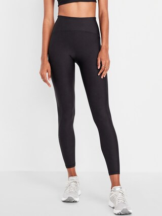 High-Waisted PowerSoft Train 7/8 Run Leggings | Old Navy (US)