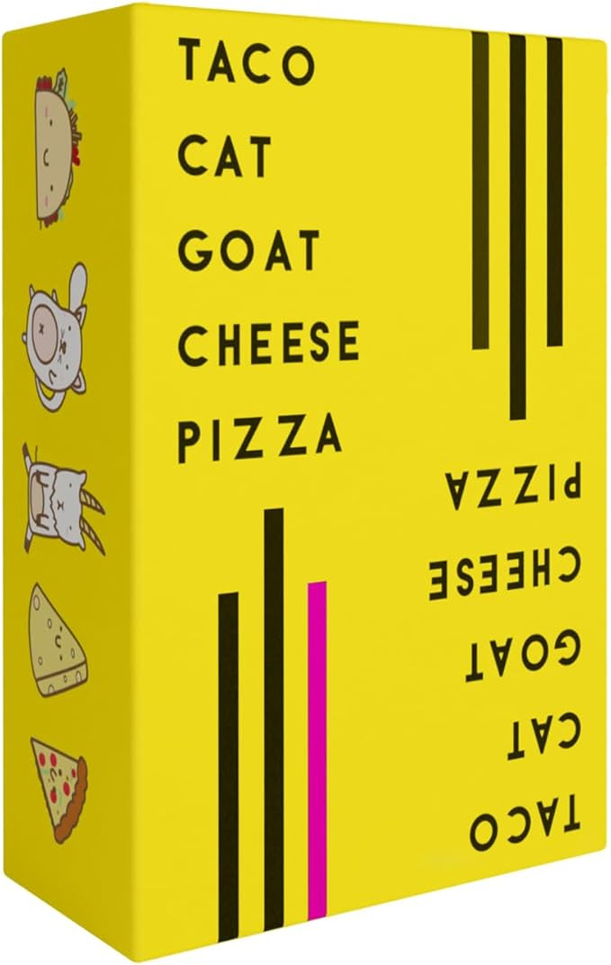 Taco Cat Goat Cheese Pizza Wildly Entertaining Card Game for Family and Group Game Night | Easy t... | Amazon (US)