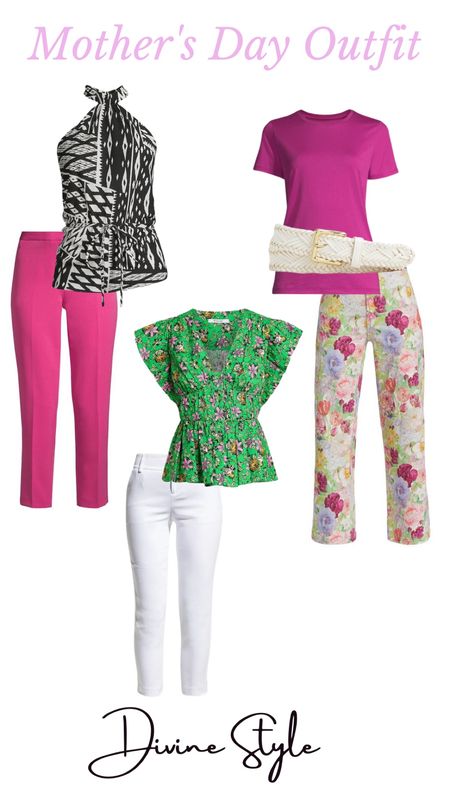 Wearing bright colors, fun prints and cropped pants makes an elevated casual outfit, perfect for Mother’s Day. Wear this to brunch, lunch,  a spa day or to the wineries & enjoy.

#LTKFind #LTKSeasonal #LTKGiftGuide