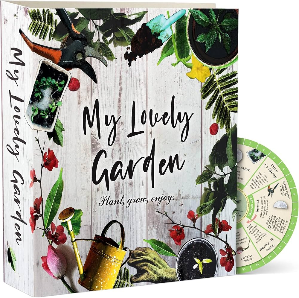 Garden Journal, 3 Ring Full Page 8.5x11" Binder. Seed Packet Organizer Kit, Perfect Planner & Alm... | Amazon (US)