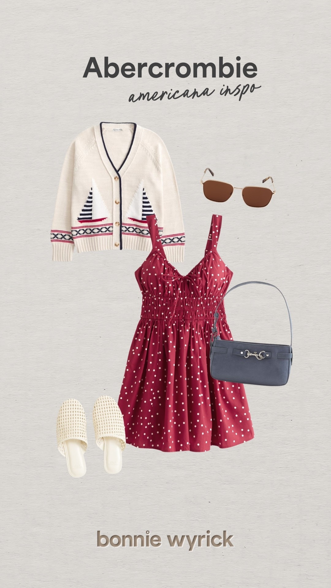 Sharing some @abercrombie inspo for 4th of July outfits! 

summer inspo, Americana, midsize fashion, outfit inspo