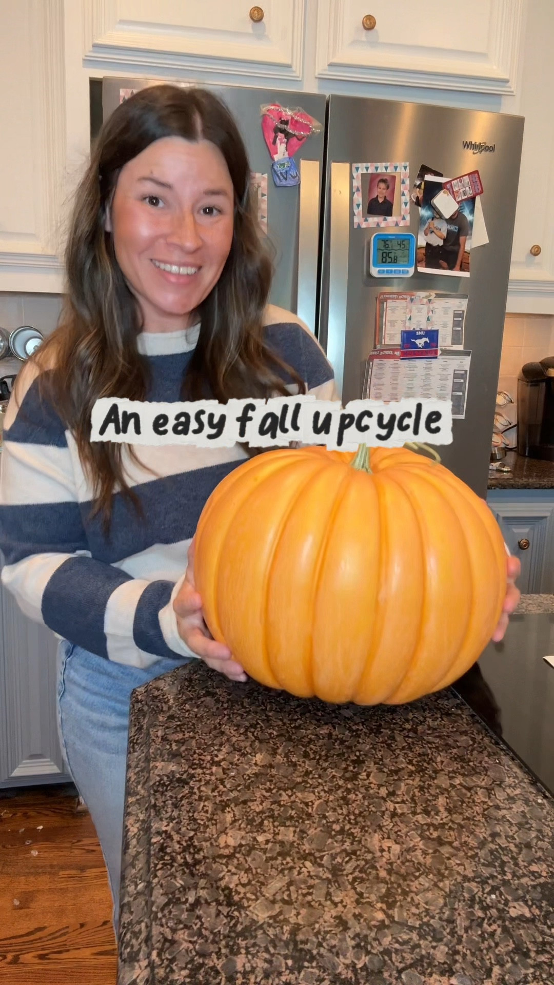 From faded porch pumpkin to stunning fall centerpiece ✨🍂 

Using the Martha Stewart Gilded Metallic Multi-Surface Paint Set from @plaidcrafts and @marthastewartworld, I gave this old foam pumpkin a luxe new life. #ad

I painted in sections with copper, gold, and antique gold for a dimensional ombré look, and cut off the top to fill with faux florals. 

The result? A gorgeous, high-end arrangement that’s perfect for Thanksgiving tablescapes or fall celebrations.

Comment FALL and I’ll send you the links to all the supplies!

Plaid makes it so easy to take everyday items and turn them into something beautiful. This project is proof you don’t need to spend a lot to create decor that looks expensive!

@plaidcrafts @marthastewartworld #plaidcrafts #marthastewartcrafts

#DIYFallDecor #FallCenterpiece #ThanksgivingTable #PumpkinDIY #CraftyMom #FallDIY #UpcycledDecor #BudgetFriendlyDecor #FallTablescape #SeasonalDIY #LooksForLess #HomeDecorDIY #DIYPumpkin #PumpkinCenterpiece #FallCrafts #ThanksgivingDecor #HarvestTable #FallFloralArrangement #AutumnVibes #TableDecorInspo #FallTablescapeDecor #SeasonalCenterpiece #HolidayDIY #CraftyDecor #HandmadeHome #FallHomeInspo #CreativeDecor #DIYHomeProjects #AffordableDecor #FestiveDecor

#LTKParties #LTKSeasonal #LTKHome