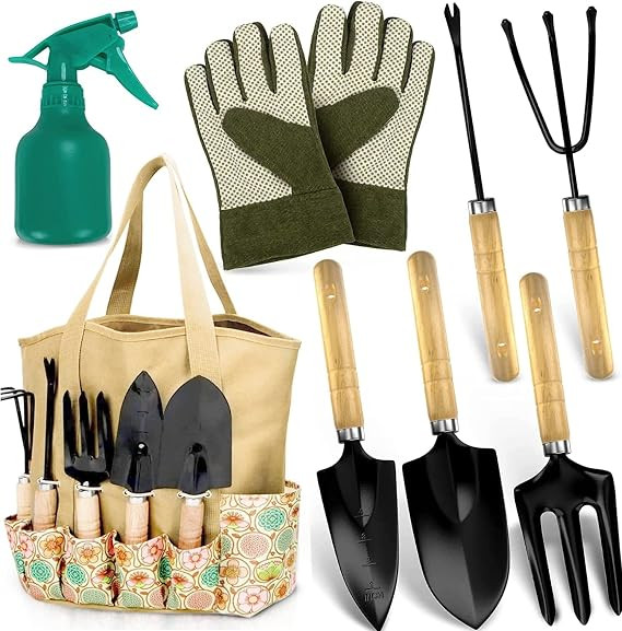 Scuddles Gardening Tools Gardening Gifts for Women 8 Piece Garden Tools Gardening Gifts for for W... | Amazon (US)