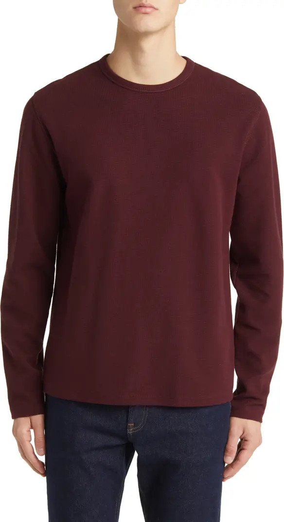 Cotton Blend Waffle Knit Top | Nordstrom