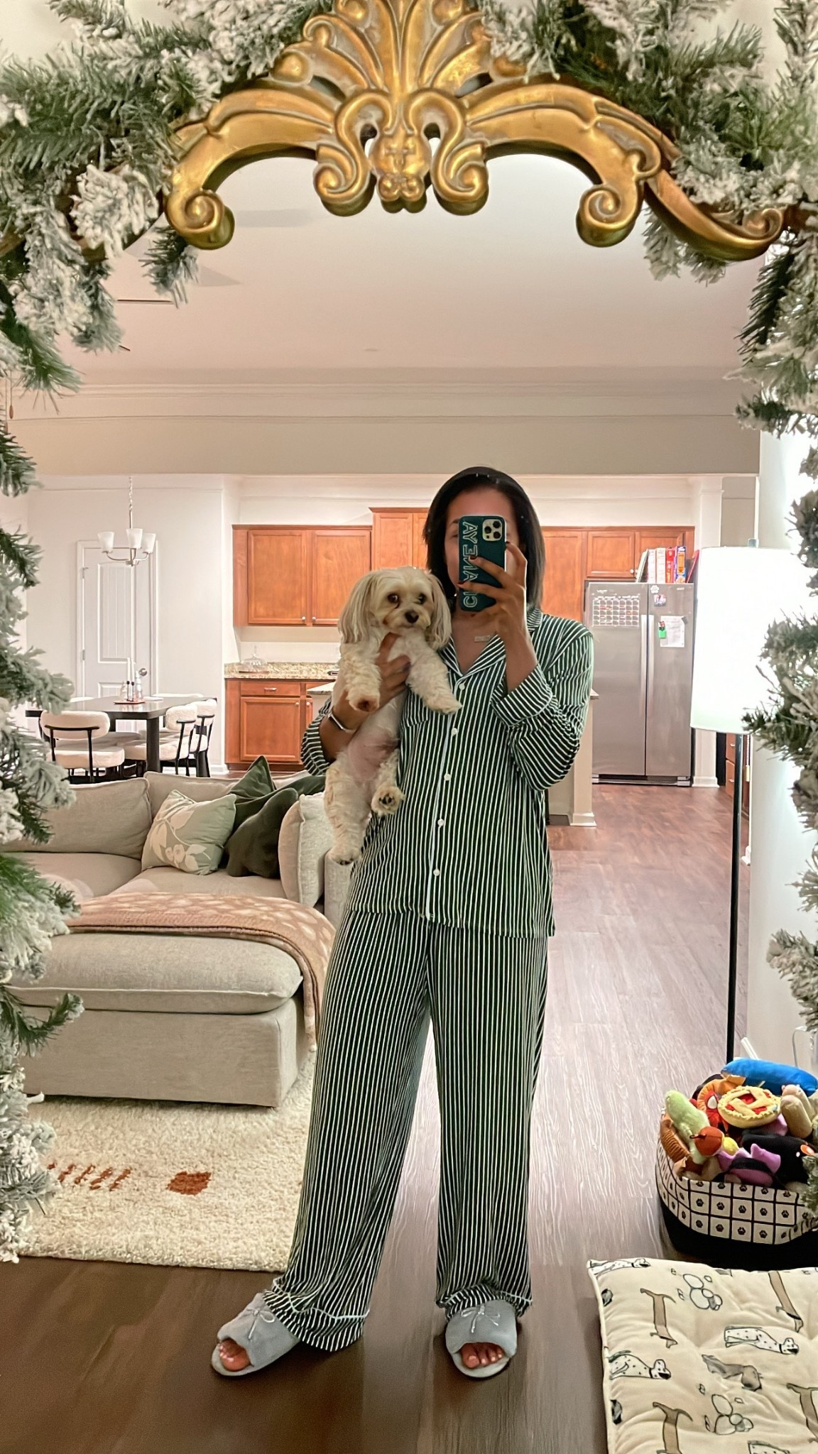 The softest pajamas from aerie. Wearing a size medium for reference.

#LTKMidsize #LTKSaleAlert #LTKHoliday
