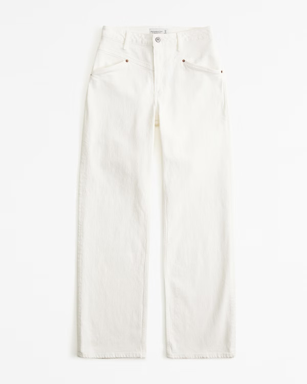 ecru with front yoke | Abercrombie & Fitch (UK)