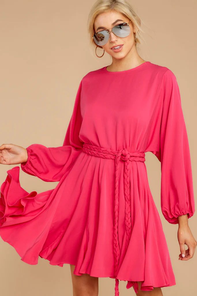 Everyday Here Pink Dress | Red Dress 