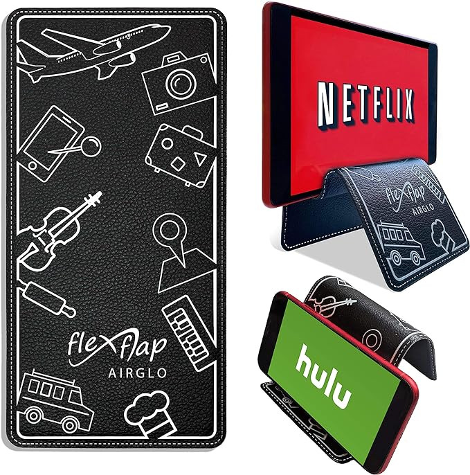 Airplane Travel Essentials for Flying Flex Flap Cell Phone Holder & Flexible Tablet Stand for Des... | Amazon (US)