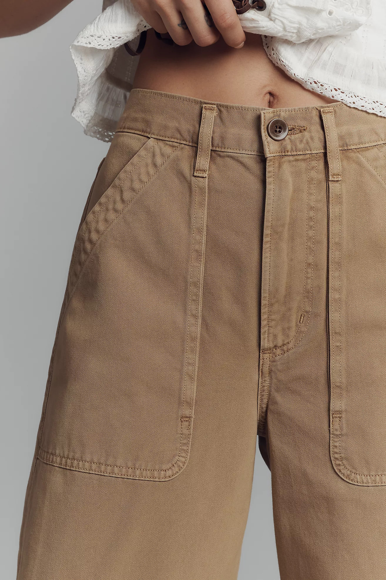 Citizens of Humanity Ayla Cargo High-Rise Wide-Leg Pants | Anthropologie (US)