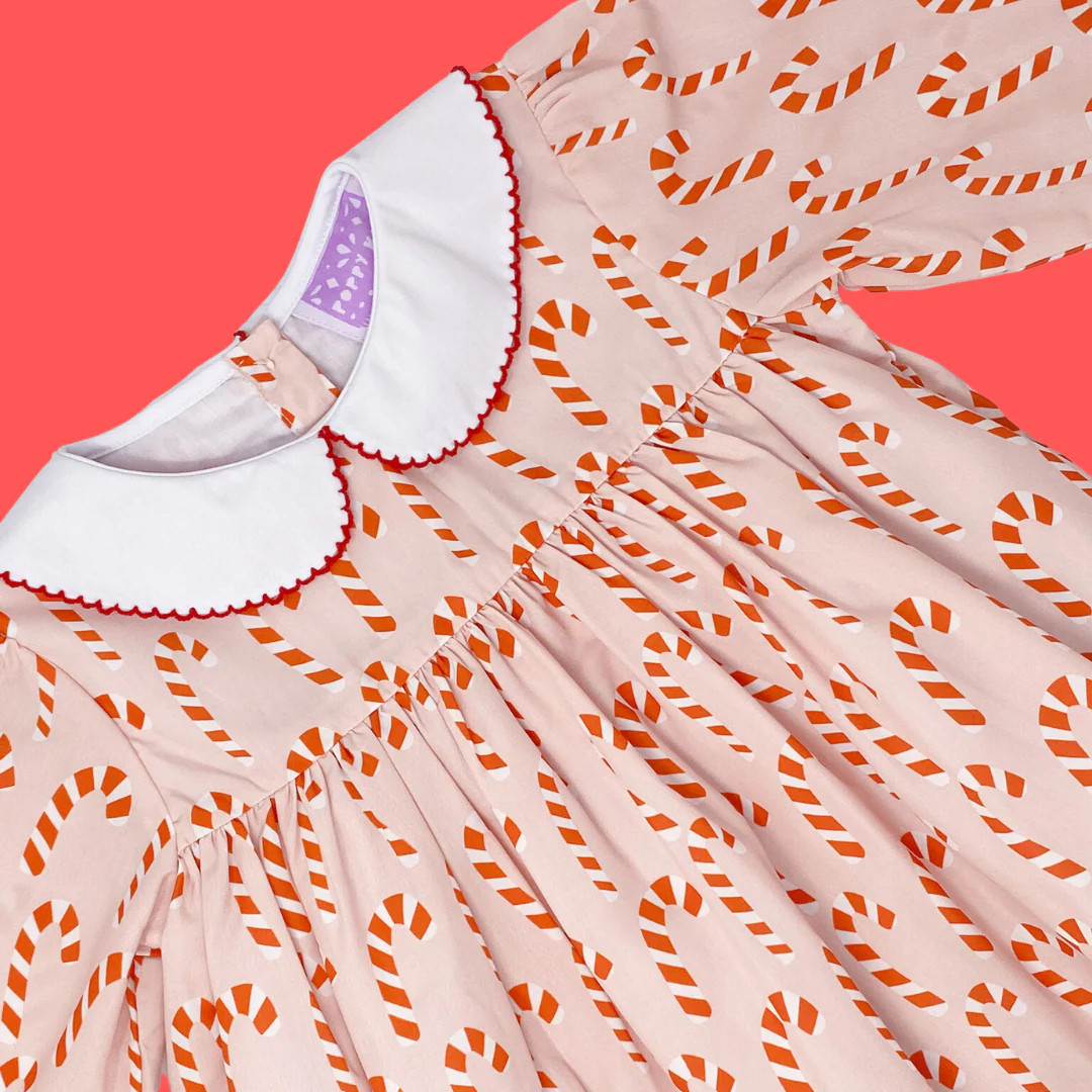Candy Cane Dress | Poppy Kids Co