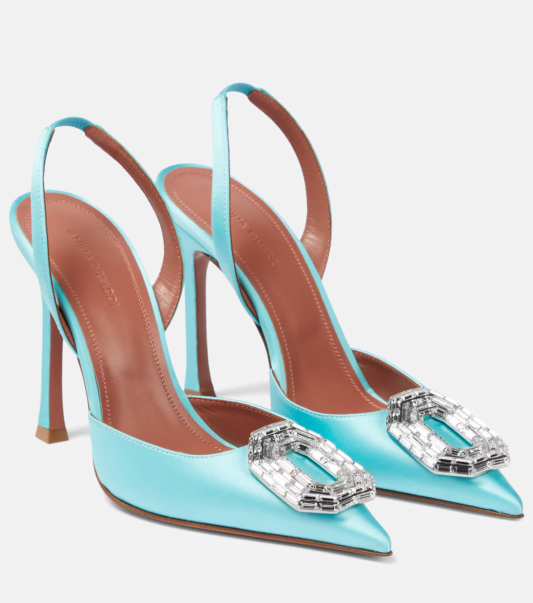 Escarpins Camelia en satin à ornements | Mytheresa (FR)