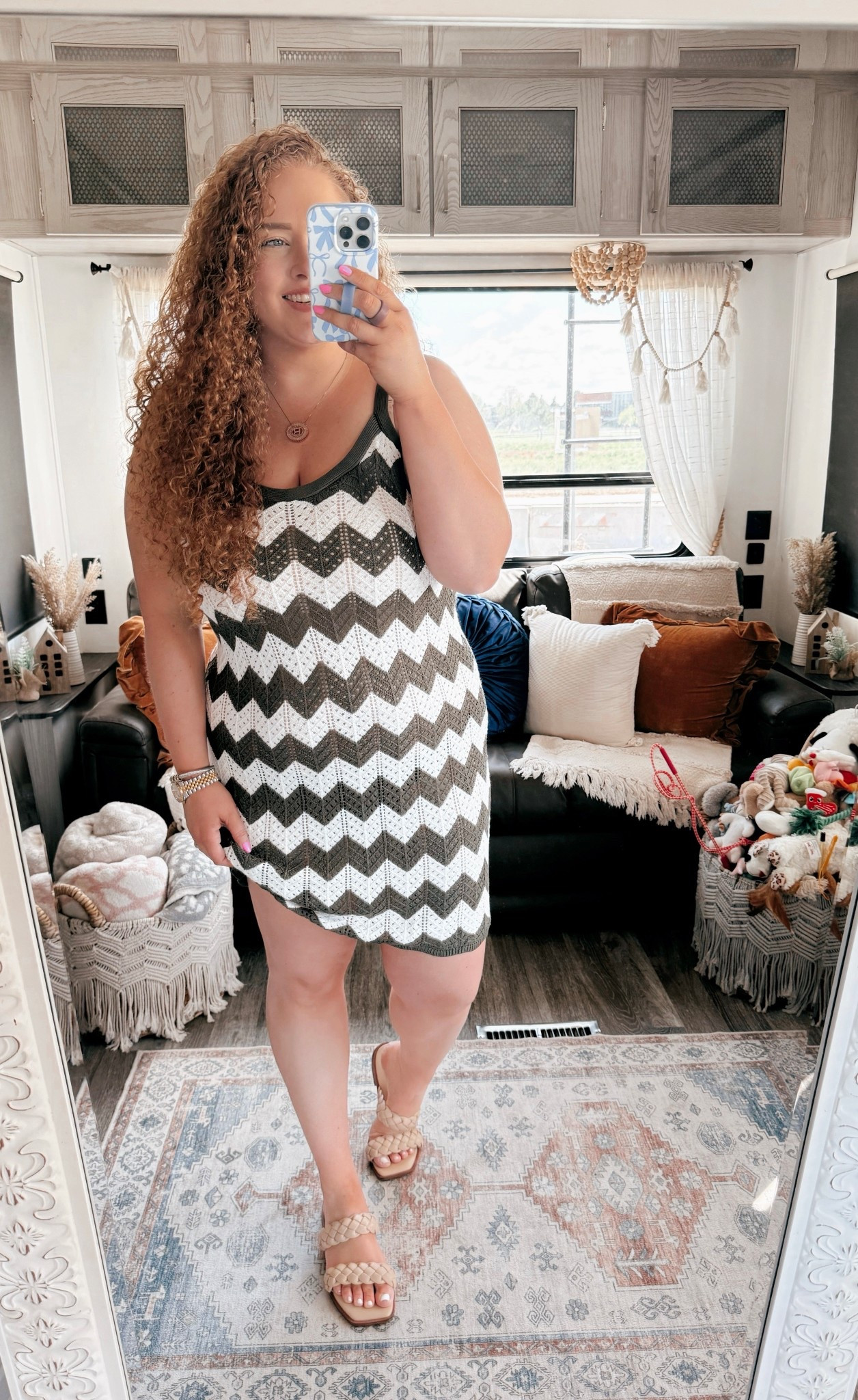 This  swimsuit coverup is the cutest 💚swimsuit coverup |  coverup | swim coverup | amazon coverup | multicolor amazon coverup | crochet knit coverup | sandals | amazon sandals | amazon swim | amazon finds | amazon outfit | amazon look 

#LTKMidsize #LTKStyleTip #LTKSwim