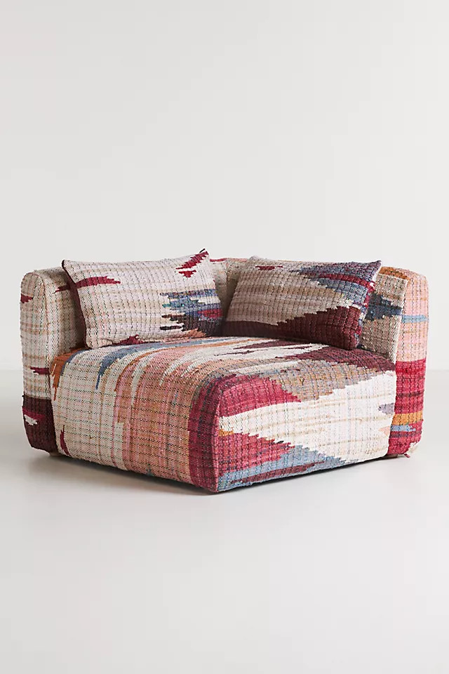 Woven Marija Kori Modular Corner Chair | Anthropologie (US)