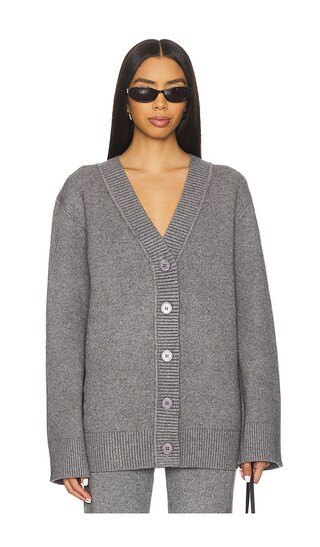 SEROYA Denise Cardigan in Grey. Taglia S. Also in XS. | Revolve Clothing (Global)