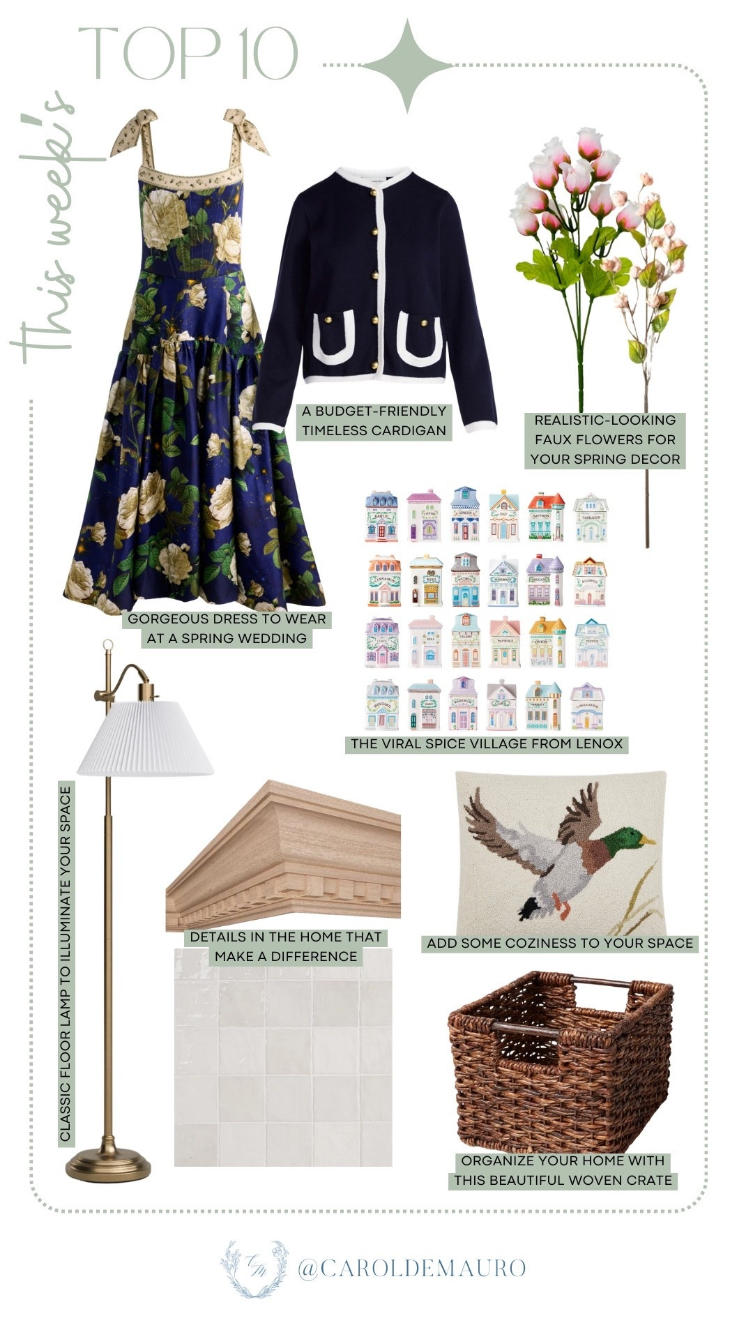 This week’s Top 10 is all about effortless style and cozy upgrades — from a spring wedding–ready floral dress to timeless wardrobe staples and charming home finds. These are the pieces everyone is loving (and buying!) right now

#LTKootd #LTKSeasonal #LTKHome