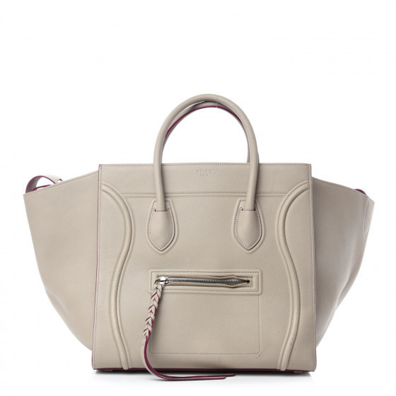 CELINE

Baby Grained Calfskin Medium Phantom Luggage Beige | Fashionphile