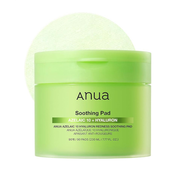 ANUA - Azelaic 10 Hyaluron Redness Soothing Pad - 90pads | Stylevana