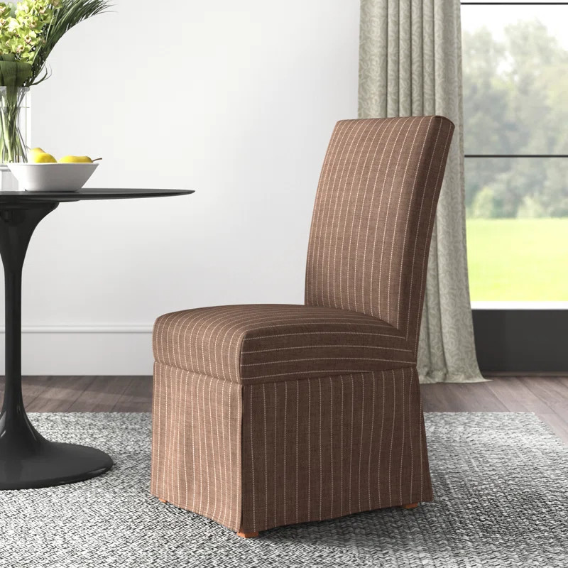 Arsaluis 19.3'' H Fabric Upholstered Parsons Chair | Wayfair North America
