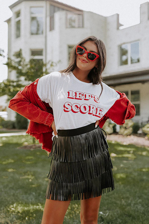 Country Road Faux Leather Skirt In Black | Impressions Online Boutique