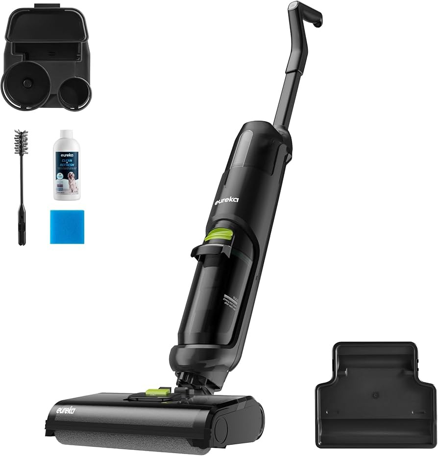 Eureka Wet Dry Vacuum Cleaner Cordless, Mop Vacuum Cleaner with Self-Cleaning System, Lightweight... | Amazon (US)