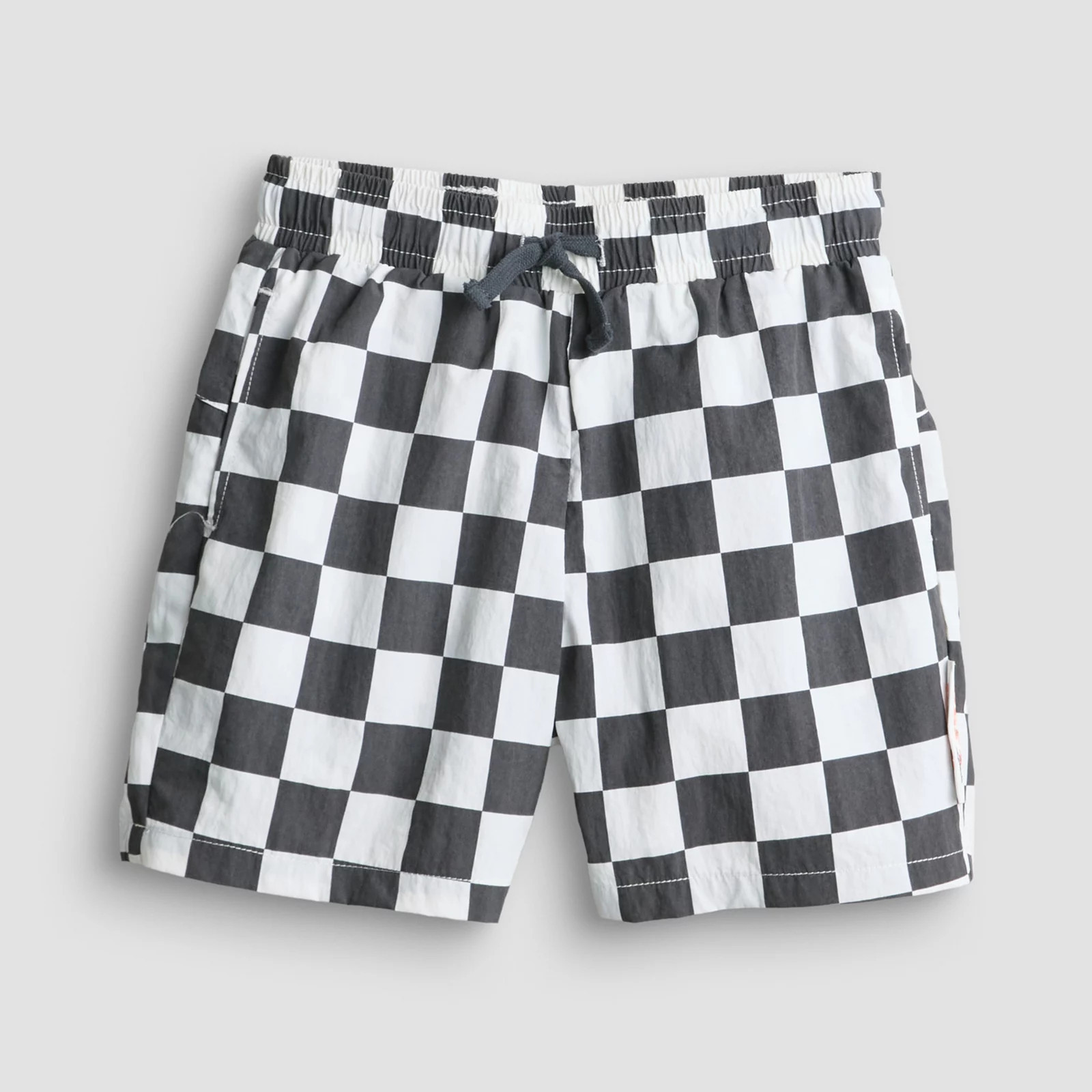 Boys 4-8 Grayson Threads Kids The Label Checkered Print Pull-On Shorts, Boy's, Size: 6, White | Kohl's