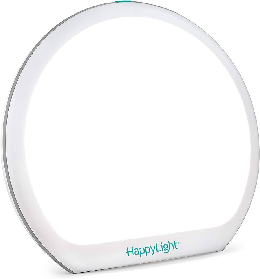 Amazon.com: Verilux® HappyLight® Alba - New Round UV-Free LED Therapy Lamp, Bright White Light ... | Amazon (US)