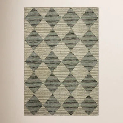 Chris Loves Julia x Loloi Francis Wool Spa/Granite Rug | Wayfair North America