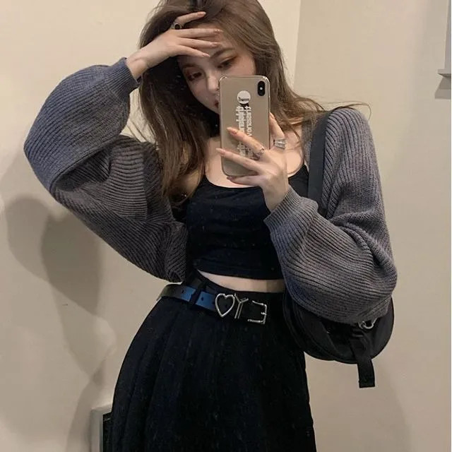 Windflower - Cropped Camisole / Knit Shrug / Wide-Leg Pants | YesStyle | YesStyle Global