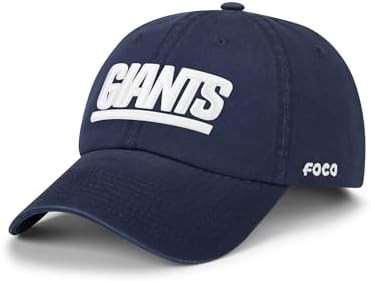FOCO Men's NFL Team Retro Logo Casual Hat Caps | Amazon (US)