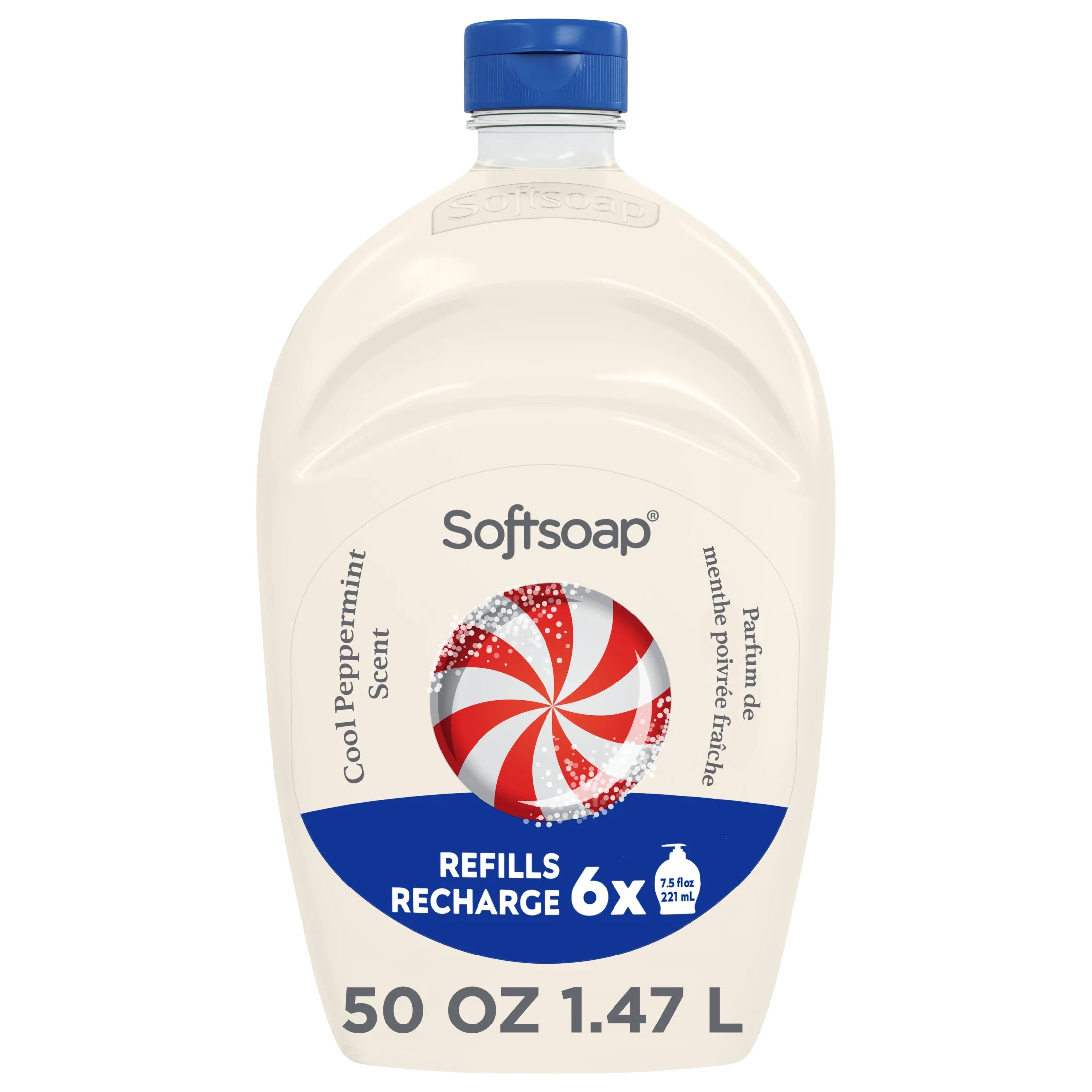 Softsoap Limited Edition Liquid Hand Soap, Cool Peppermint Scent, 50 fl oz Bottle | Walmart (US)