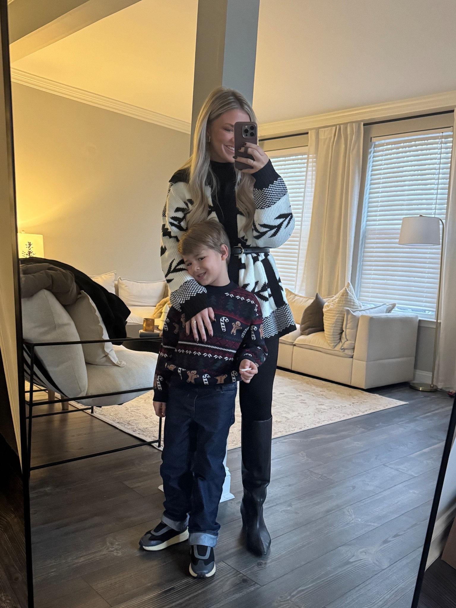 Cold and rainy day so we wore some holiday sweaters! His so cute and from Zara!

#LTKHoliday #LTKKids #LTKFindsUnder100