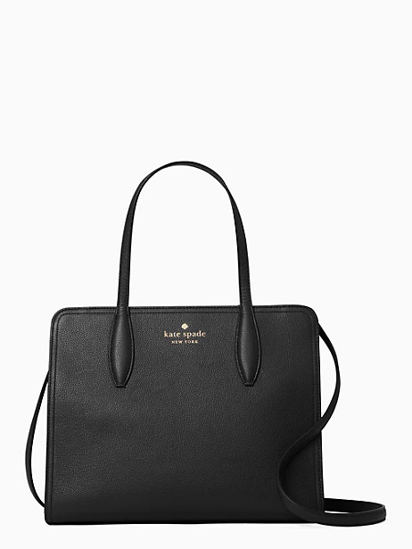 Kate Spade Rowe Medium Top Zip Satchel, Black | Kate Spade Outlet