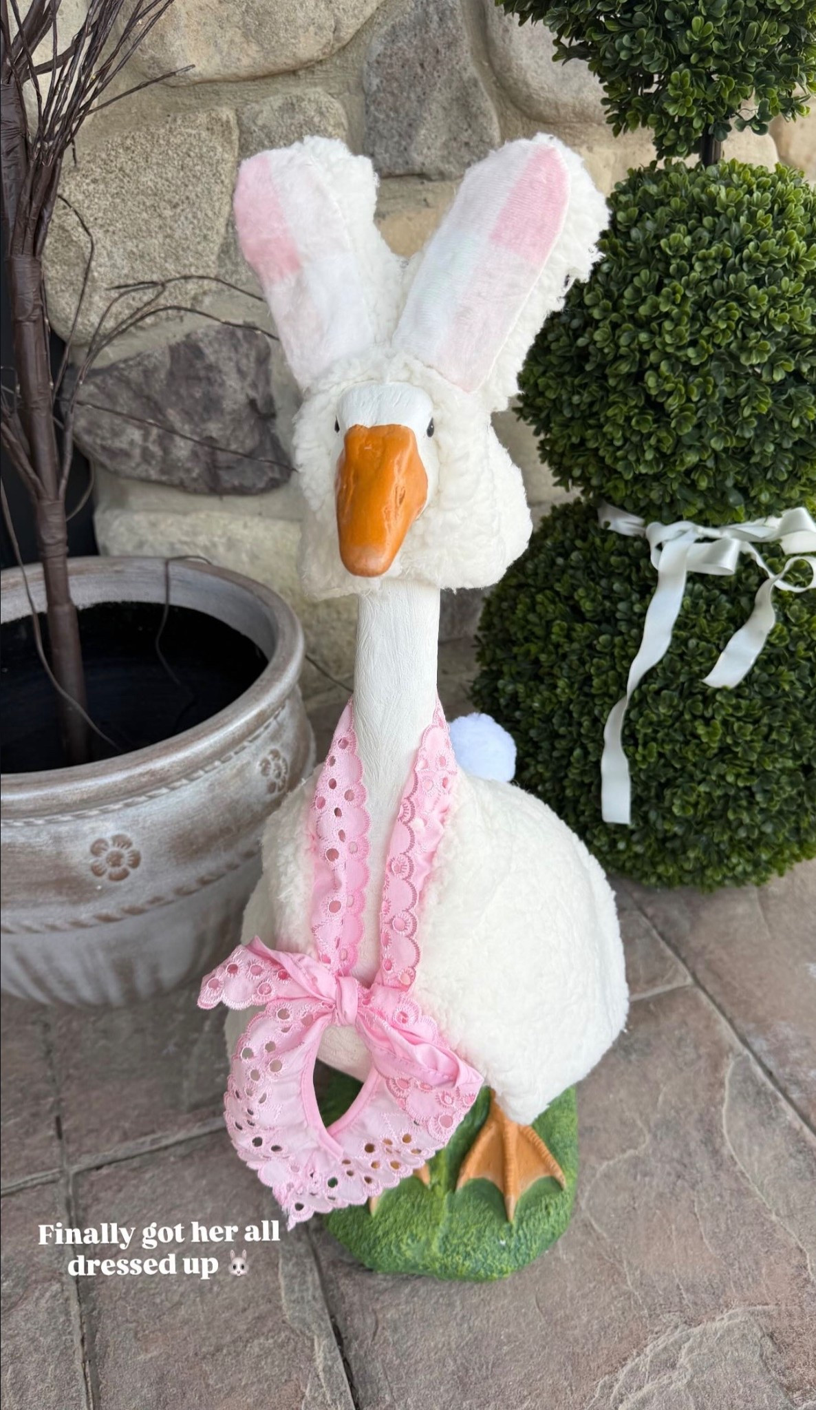 Easter Porch Goose

#LTKSeasonal #LTKmomlife #LTKHome