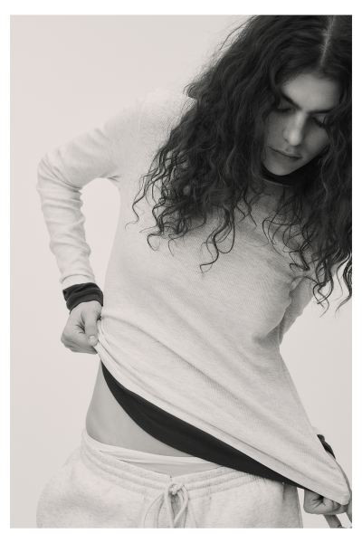 Ribbed Cotton Top | H&M (US + CA)