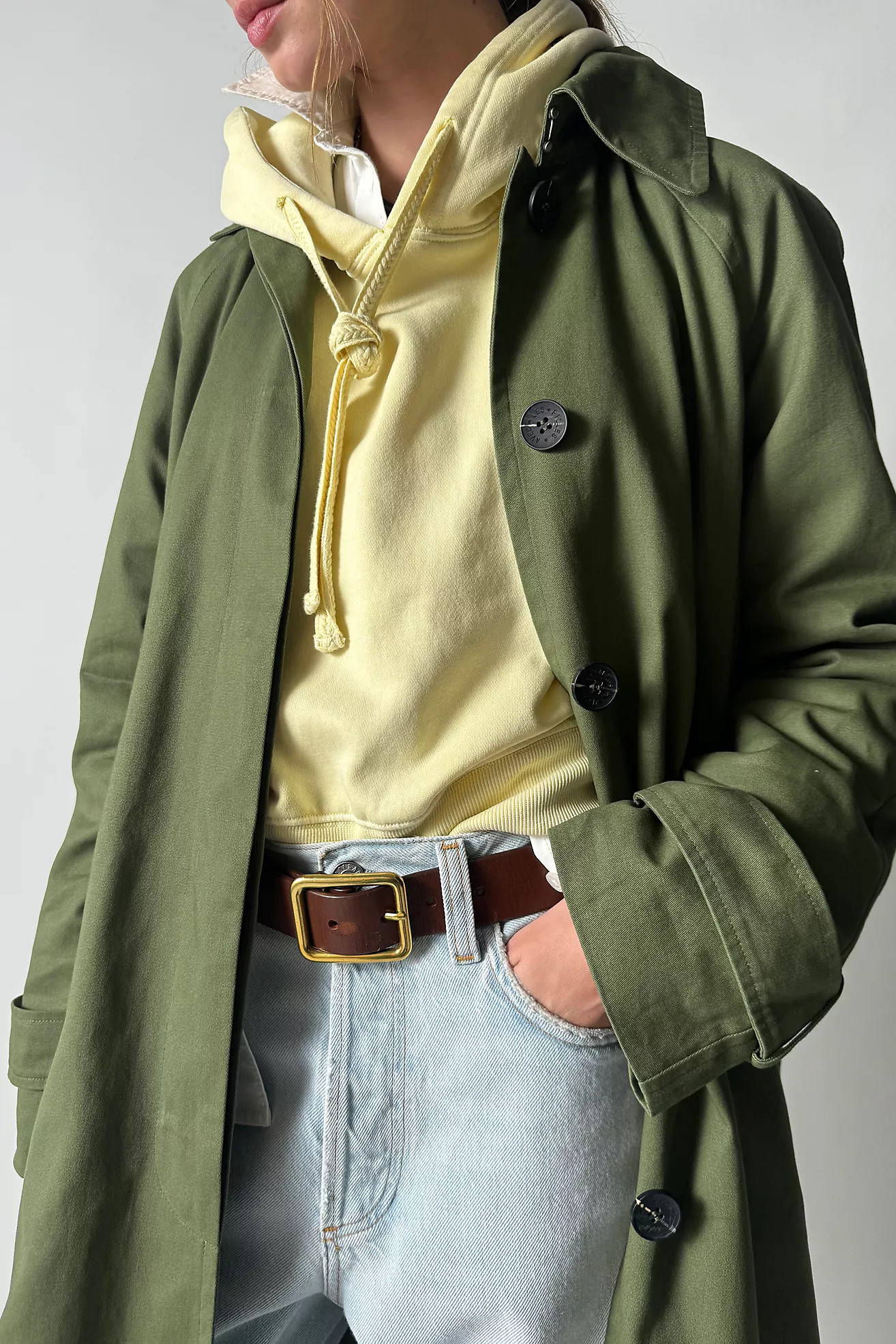 Avec Les Filles Long Trench Coat | Anthropologie (US)