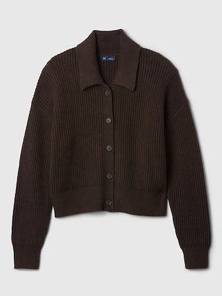 CashSoft Relaxed Rib Cardigan | Gap (US)