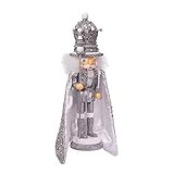 Kurt S. Adler 17.5-Inch Hollywood Gold Silver Nutcracker, Multi | Amazon (US)