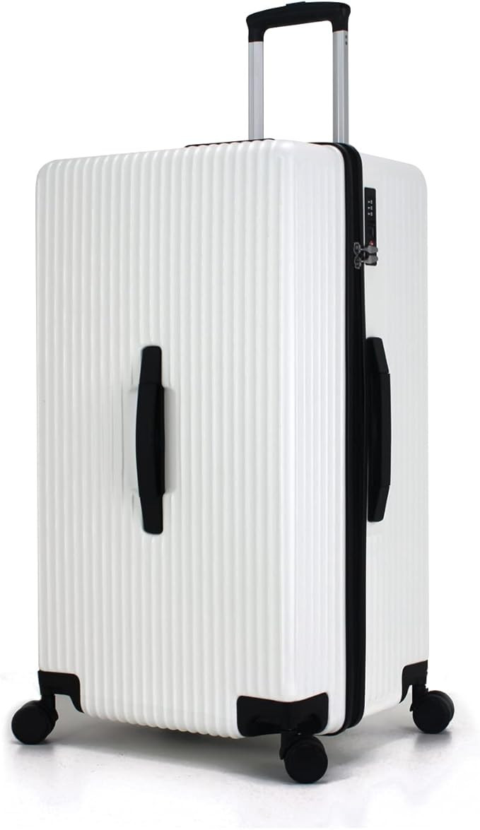 GinzaTravel Trunk Luggage, 28 Inch Luggage with Spinner Wheels, Scratch resistant texture Lightwe... | Amazon (US)